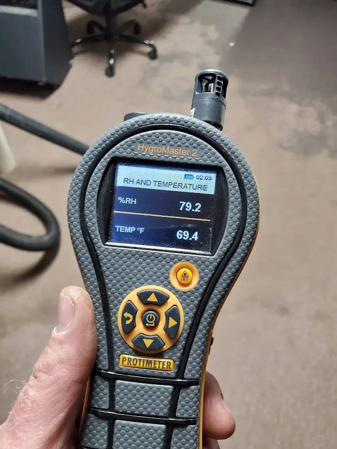 Moisture meter humidity assessment for Fire & Smoke Damage Restoration in Leonia